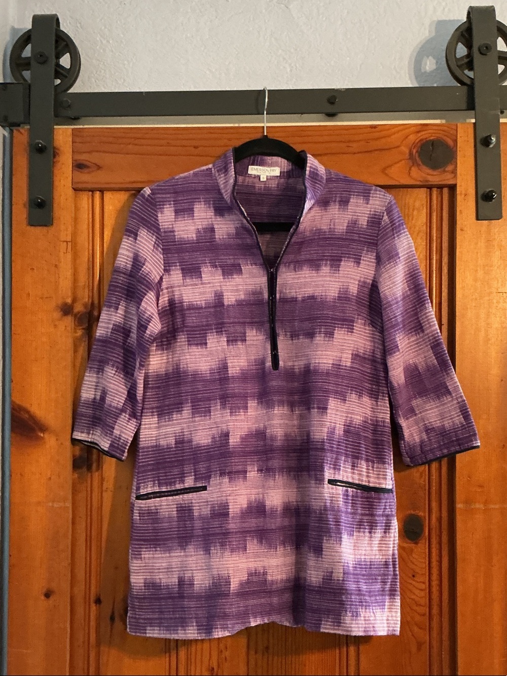 Emerson Fry Purple and Light Lavender tunic